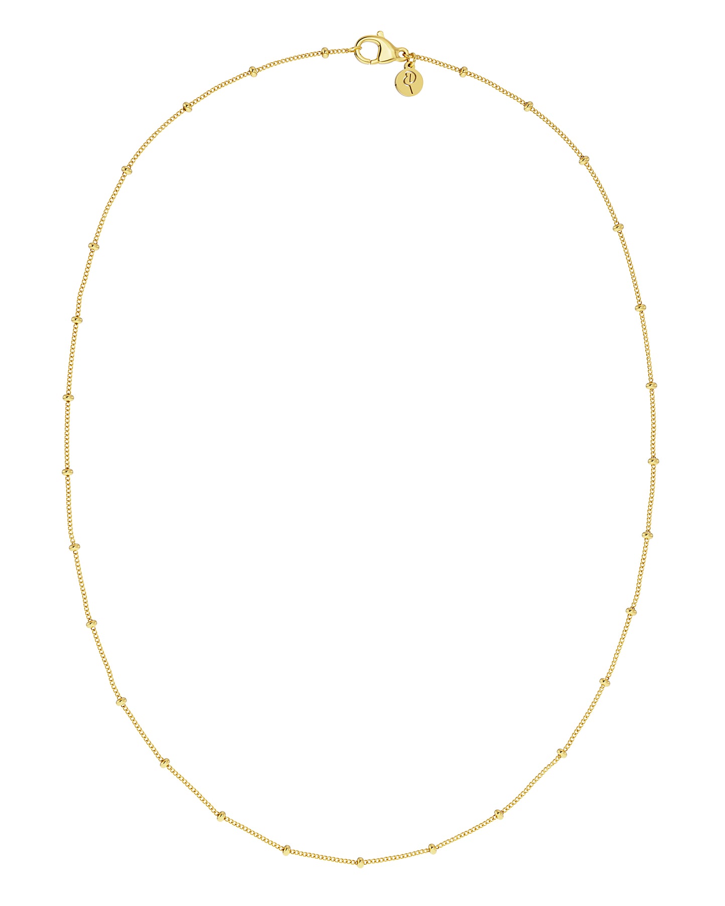 BEADED CHAIN NECKLACE