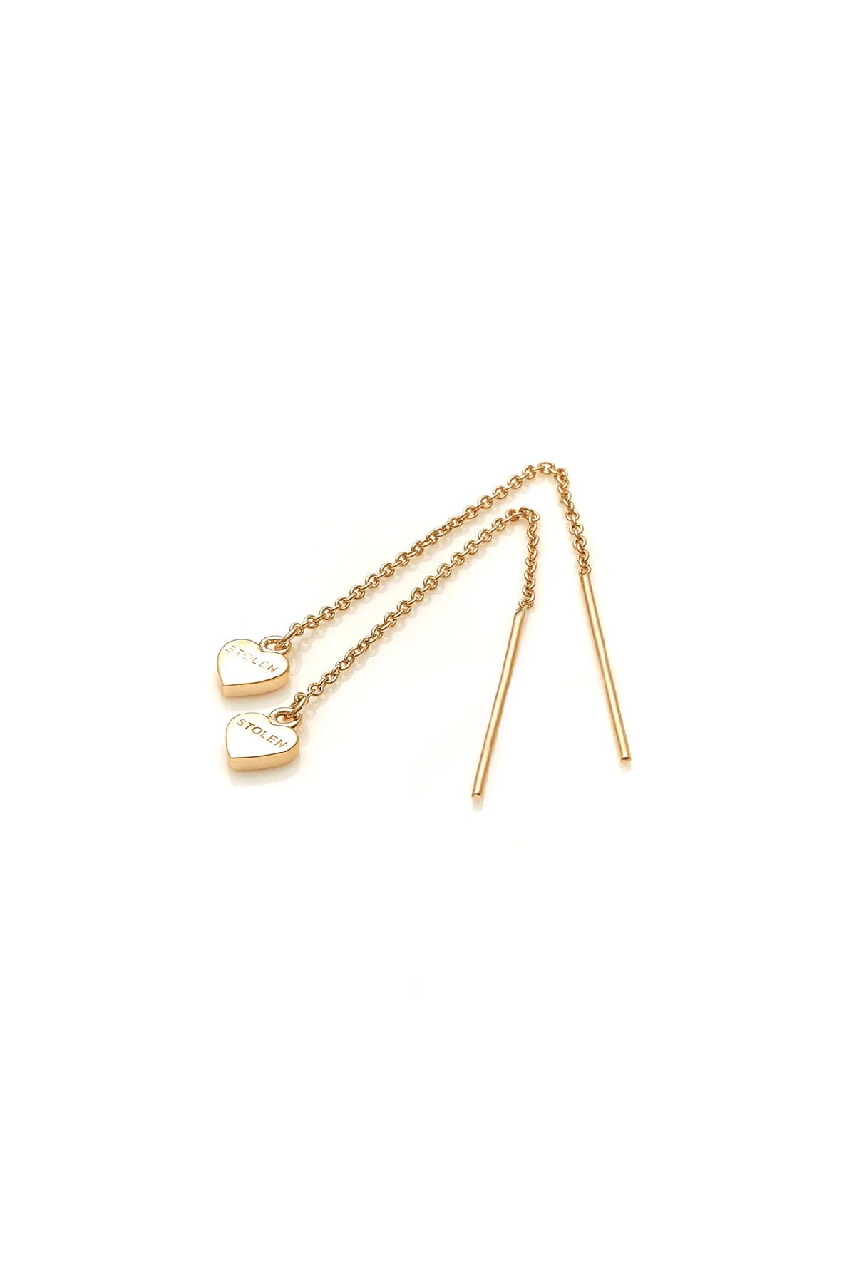 FALLING STOLEN HEART EARRINGS