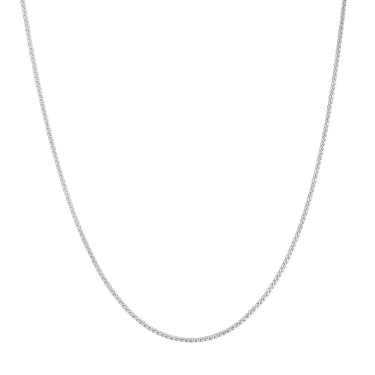 LADY FLAT LINK CHAIN NECKLACE