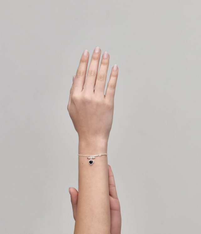 LOVE CLAW FOB BRACELET ONYX
