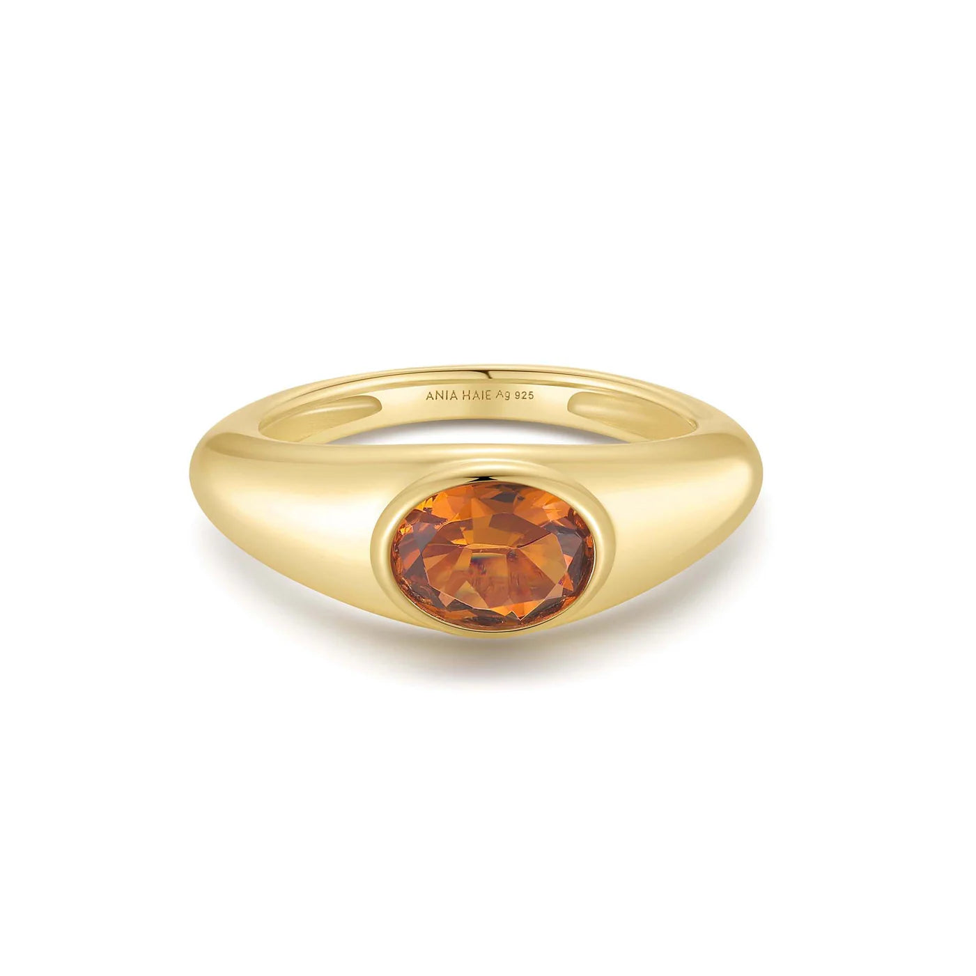 MELODIC SCULPTURAL GEMSTONE MAILLARD RING