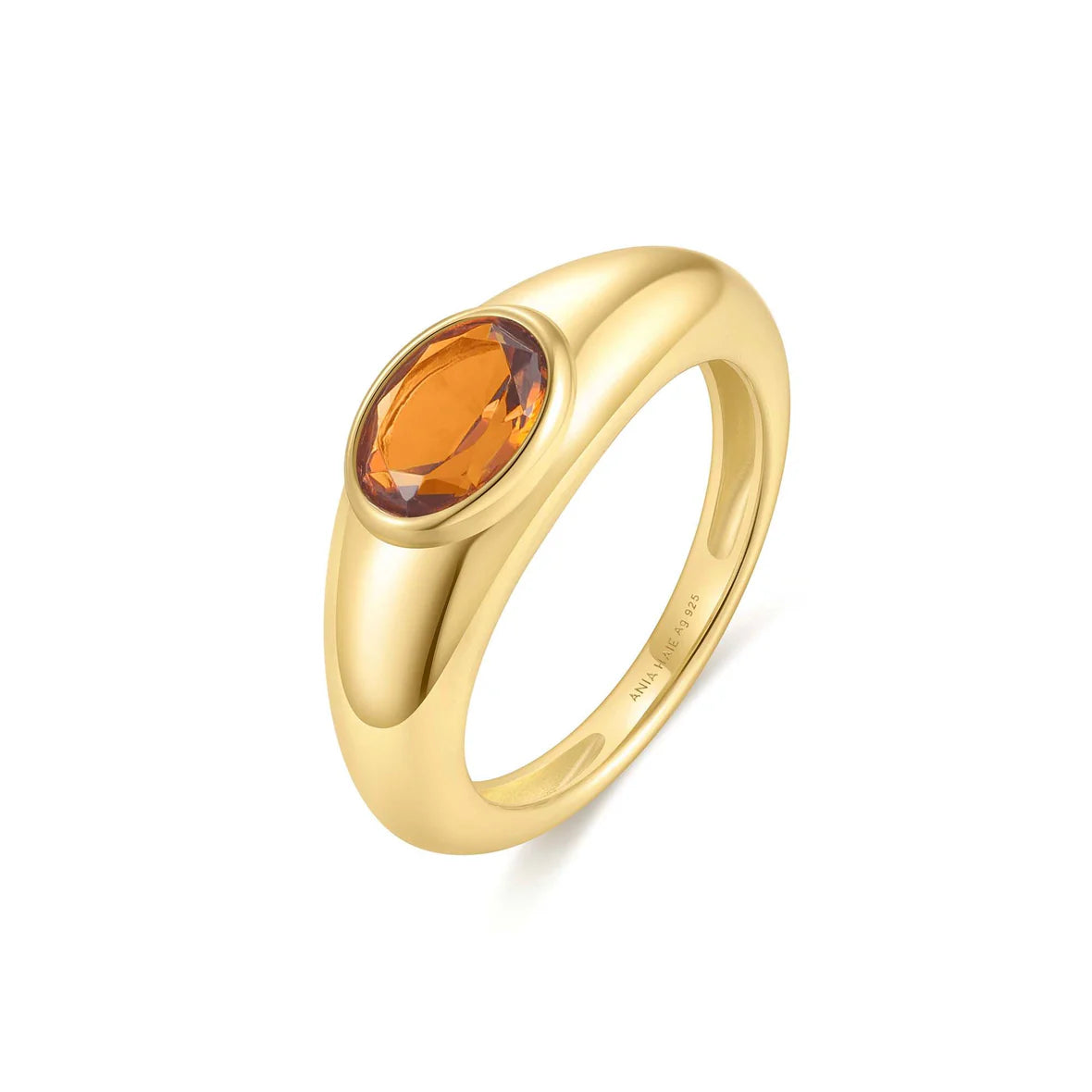 MELODIC SCULPTURAL GEMSTONE MAILLARD RING