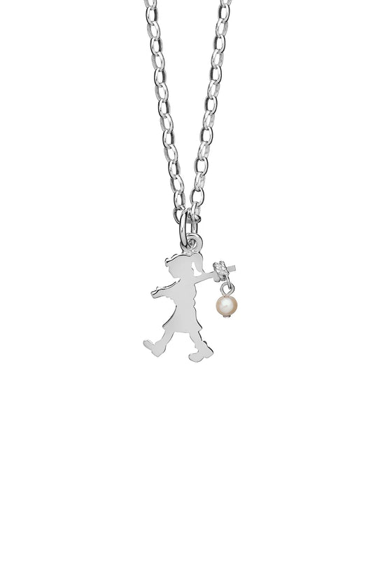 GIRL WITH A PEARL NECKLACE
