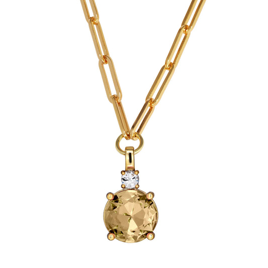 GLORY SHINEY GOLD GOLDEN NECKLACE