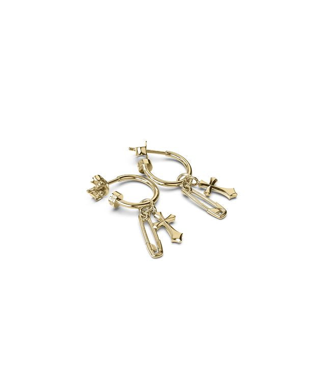 GOTH PIN EARRINGS