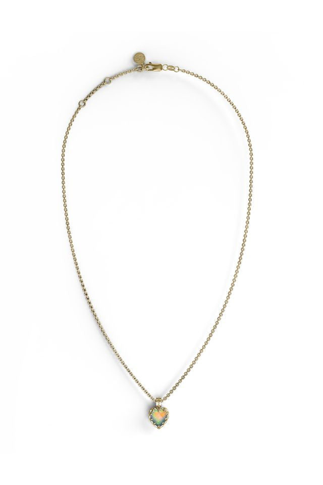 LOVE CLAW NECKLACE OPAL