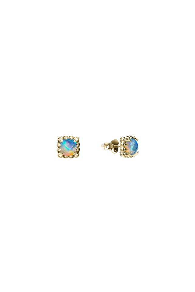 MINI CLAW STUDS OPAL