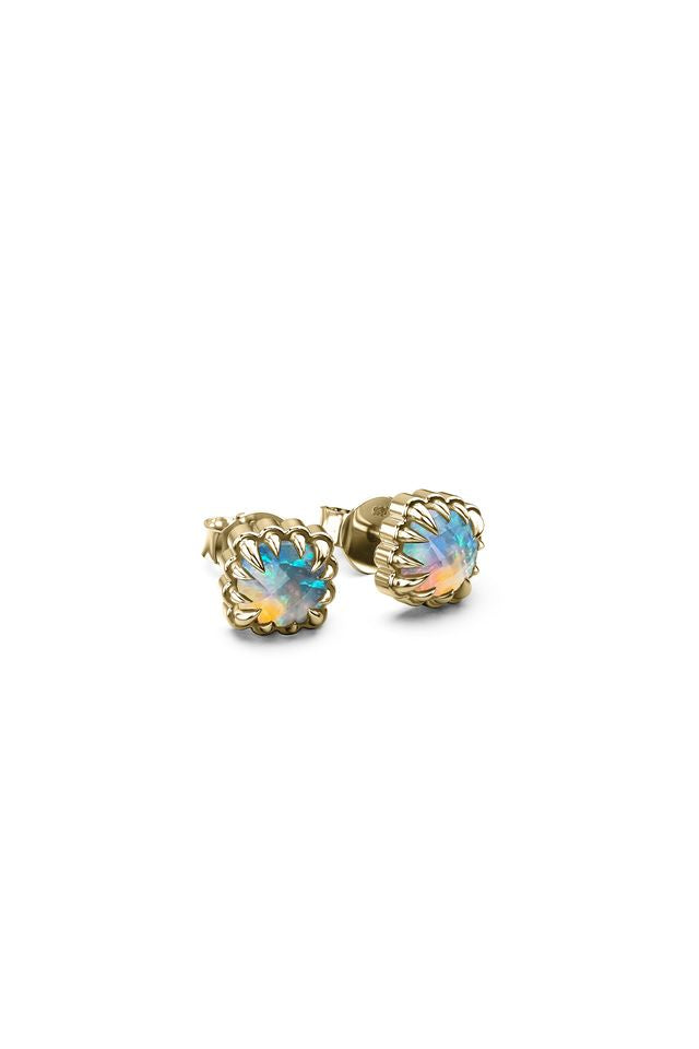 MINI CLAW STUDS OPAL