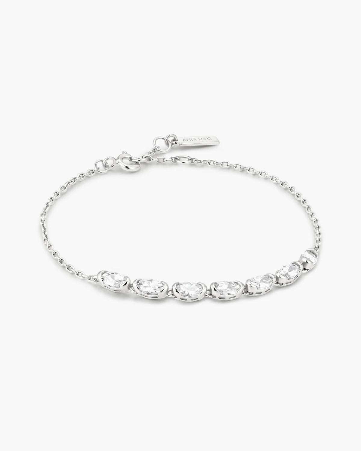WANDERER OVAL HALF-TENNIS BRACELET