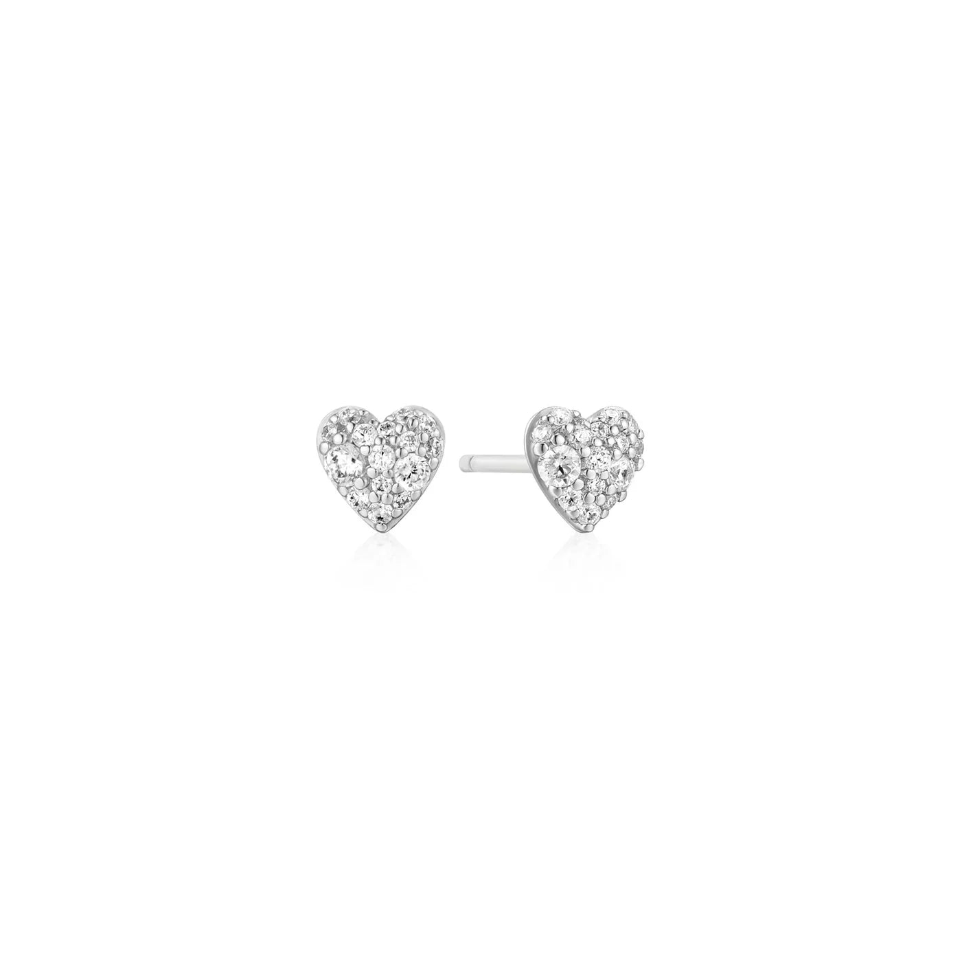 STAR HEART STUD EARRINGS