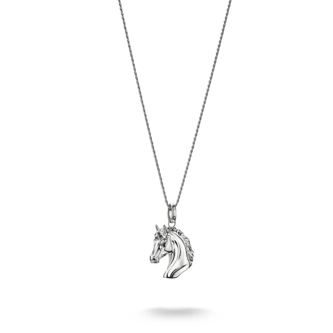 ELYNDRA HORSE HEAD NECKLACE