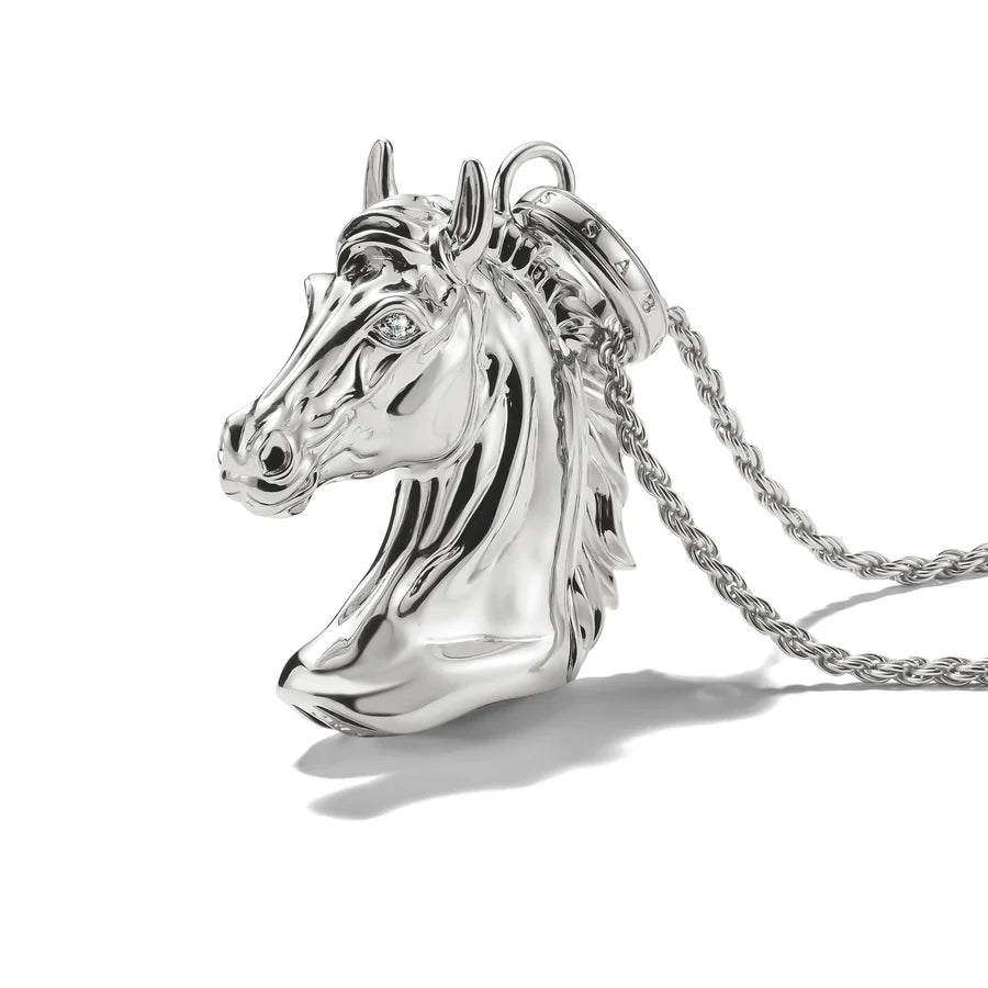 ELYNDRA HORSE HEAD NECKLACE