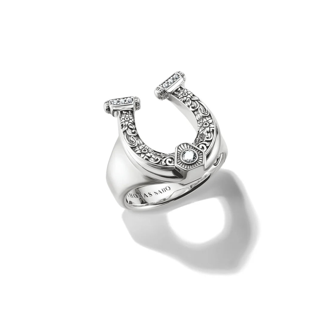 ELYNDRA HORSESHOE RING