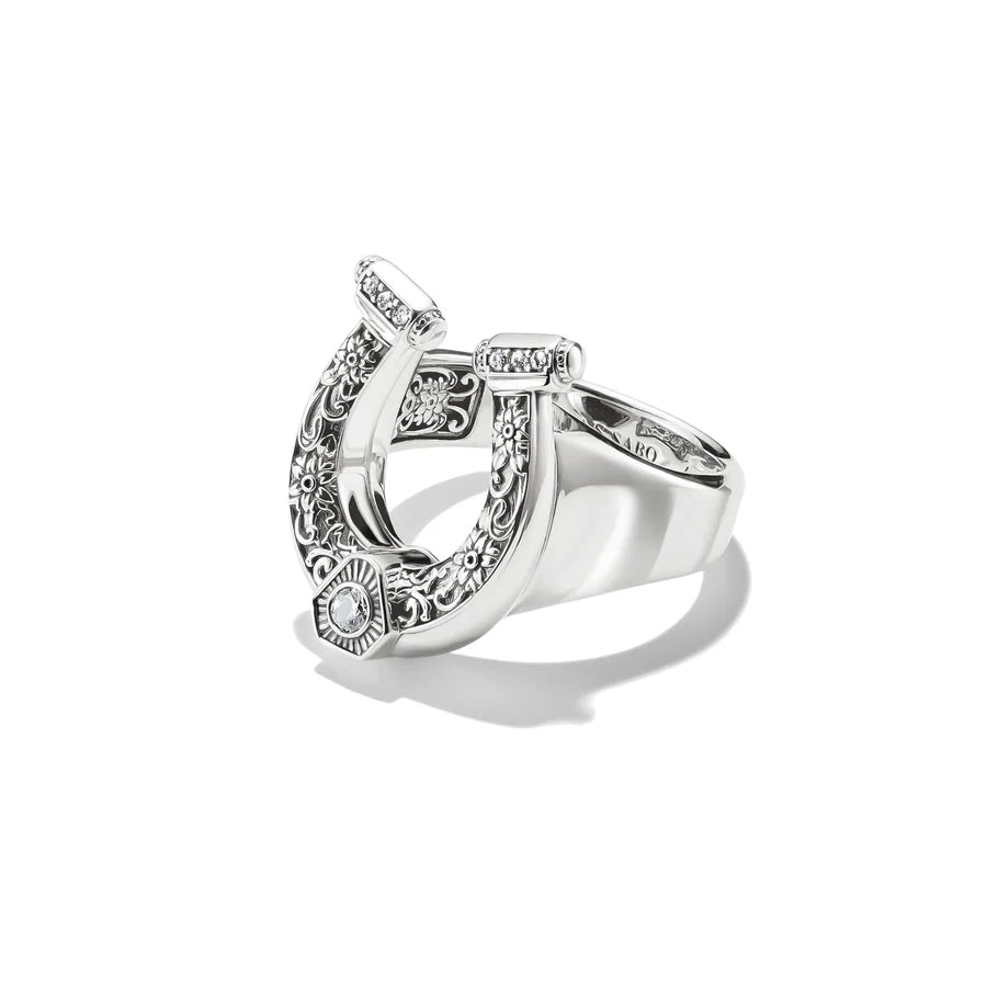 ELYNDRA HORSESHOE RING