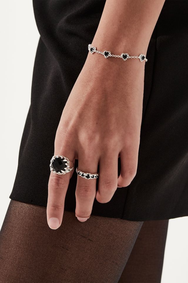 LOVE CLAW INFINITY CHAIN BRACELET