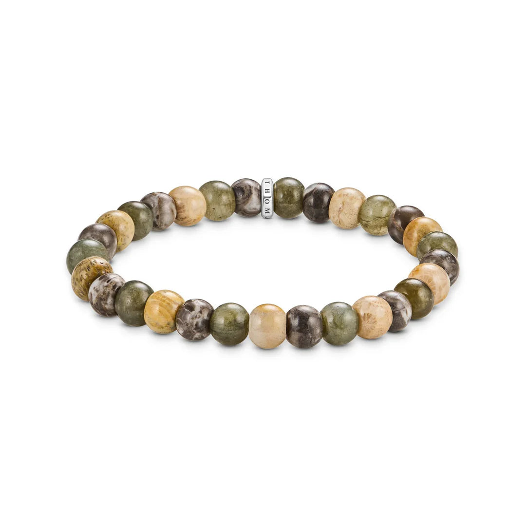 REBEL JASPER, JAIDE, LABRADORITE BRACELET