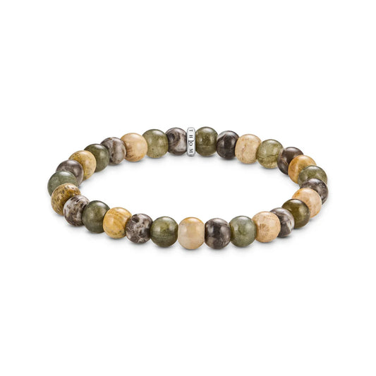 REBEL JASPER, JAIDE, LABRADORITE BRACELET