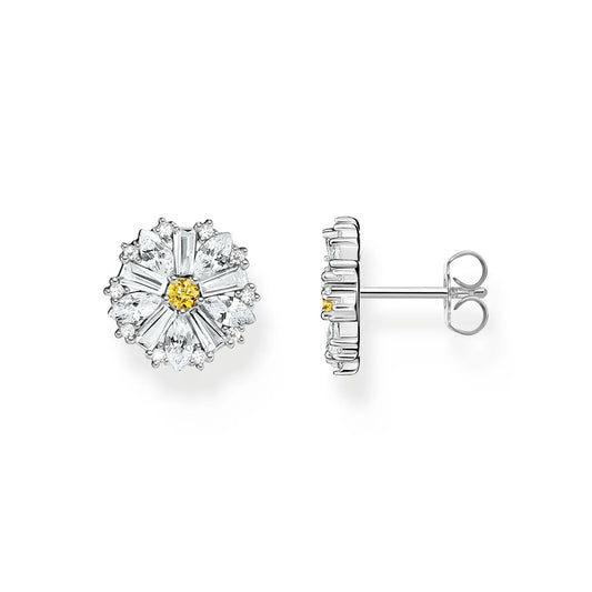 BLOOMING SKIES LARGE DAISY STUD EARRINGS