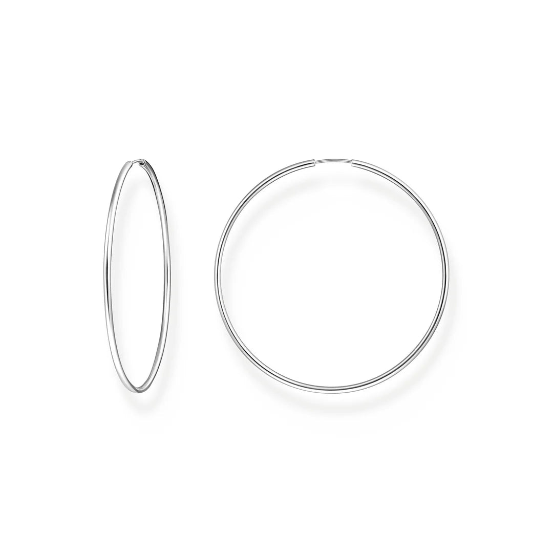 BASICS CREOLE LARGE HOOP EARRINGS