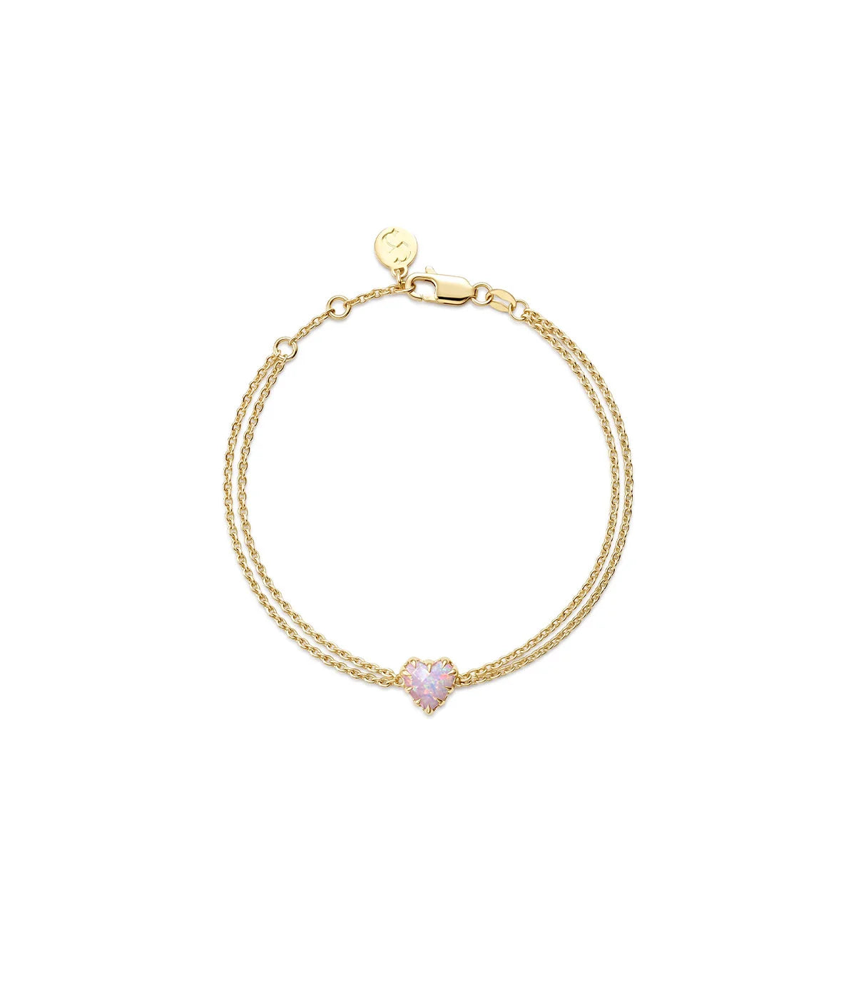 LOVE CLAW BRACELET PINK BELLO OPAL