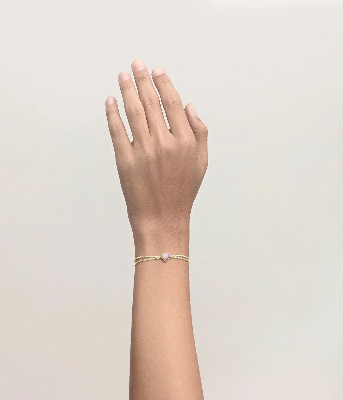 LOVE CLAW BRACELET PINK BELLO OPAL
