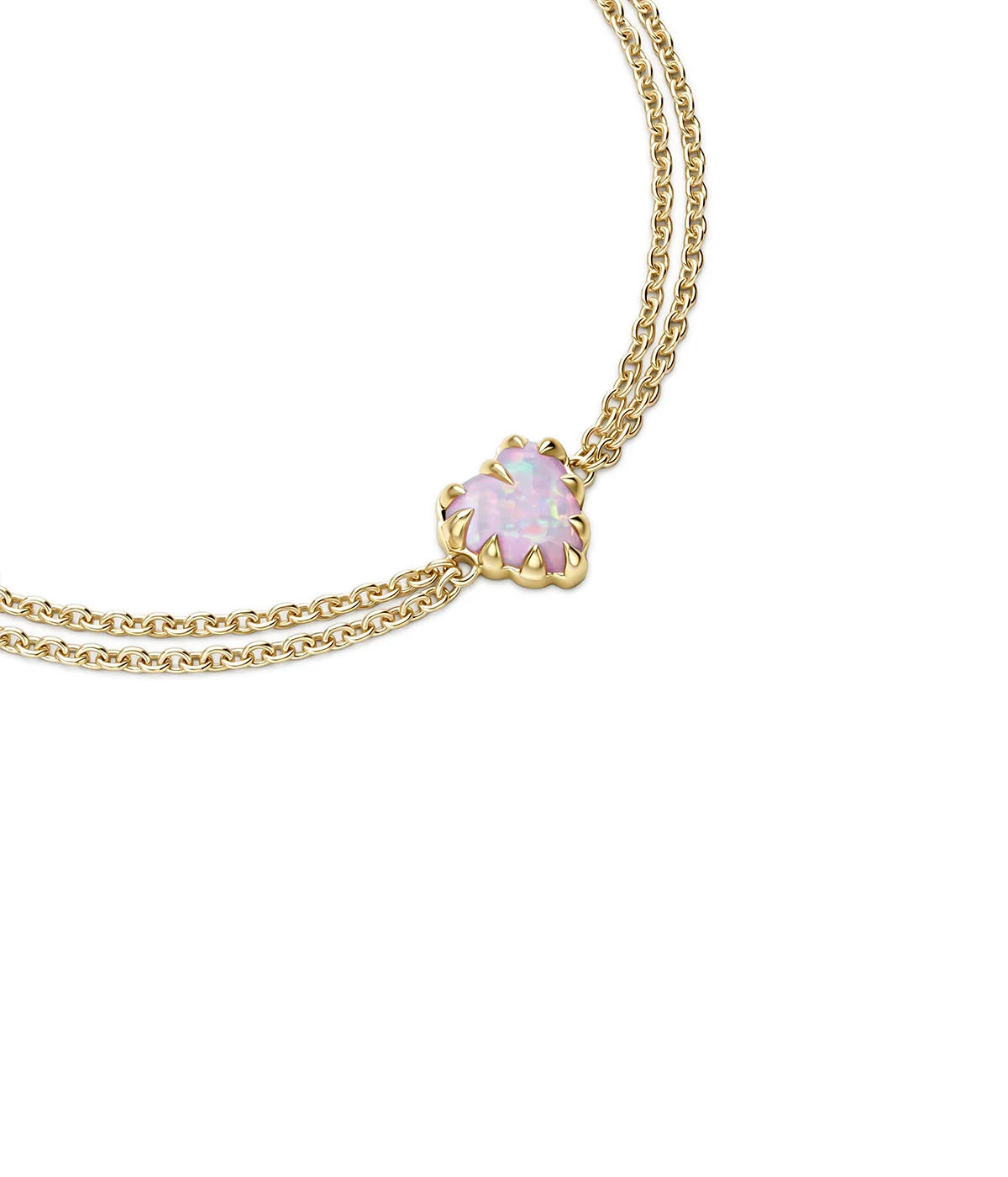 LOVE CLAW BRACELET PINK BELLO OPAL