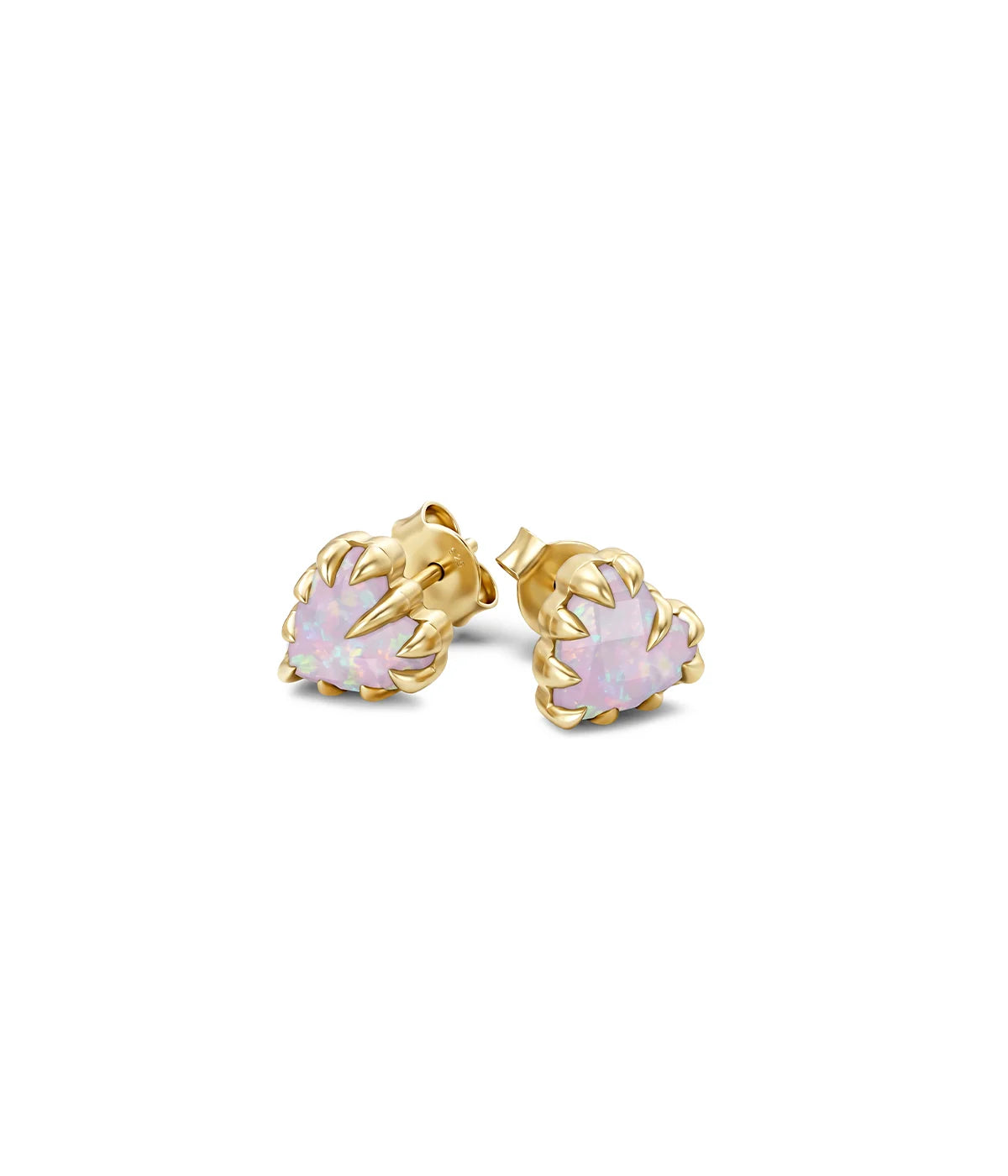 LOVE CLAW EARRINGS PINK BELLO OPAL
