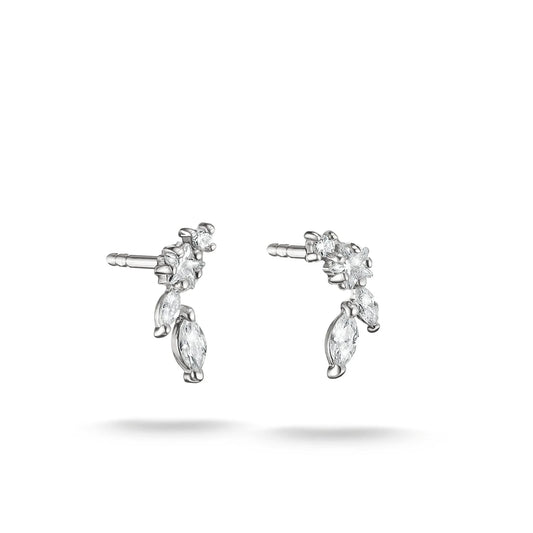CLASSIC LEAF STUD EARRINGS