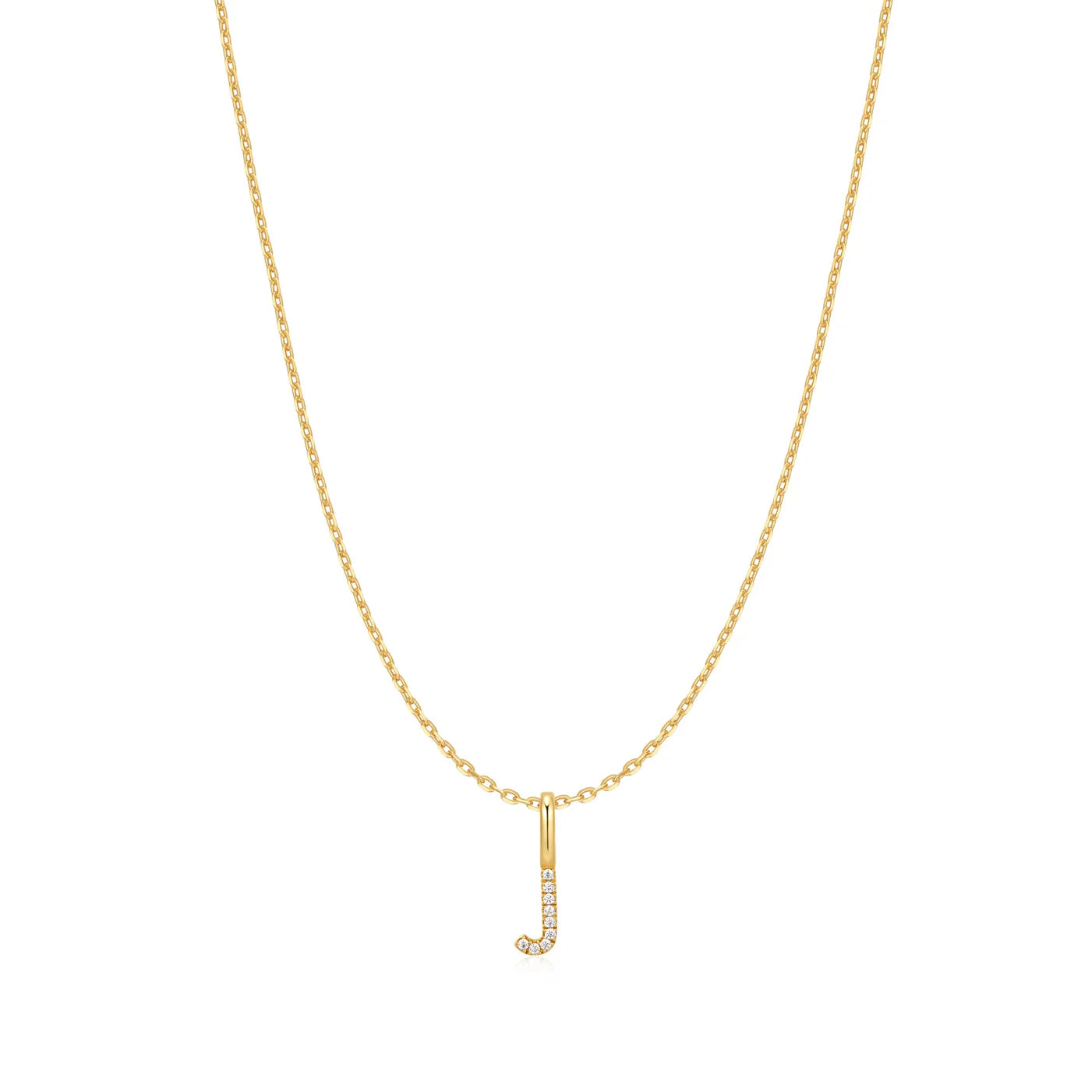 STAR LETTER 'J' NECKLACE