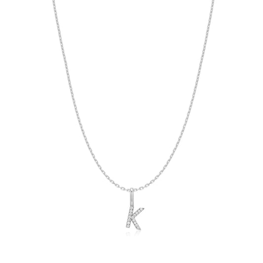 STAR LETTER 'K' NECKLACE