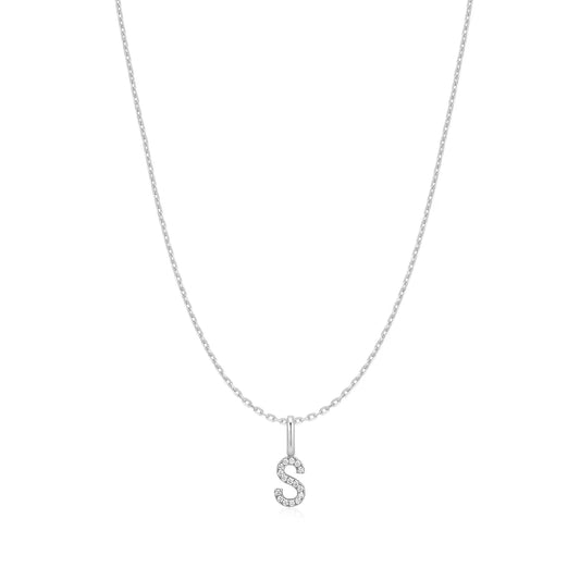 STAR LETTER 'S' NECKLACE