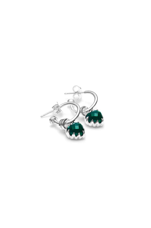LOVE ANCHOR EARRINGS MOOD CRYSTAL