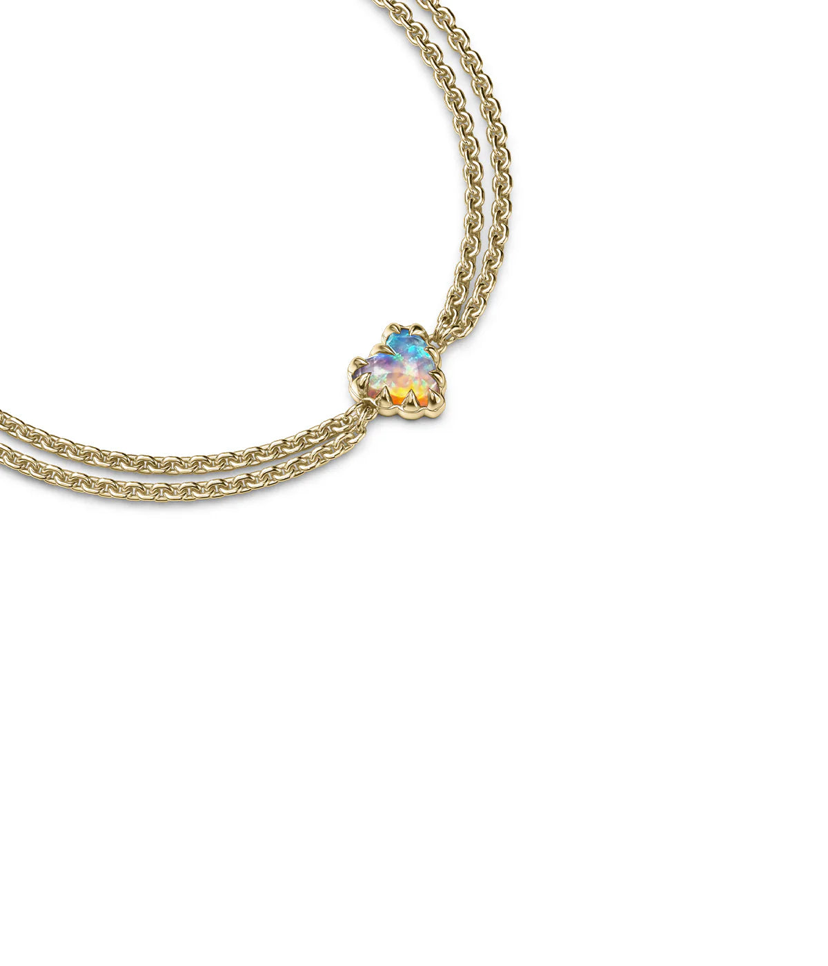 LOVE CLAW BRACELET OPAL