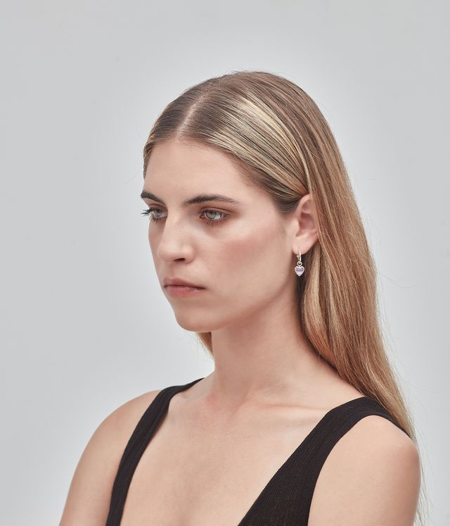 LOVE CLAW ANCHOR EARRINGS MYSTIC QUARTZ