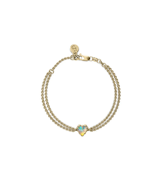 LOVE CLAW BRACELET OPAL