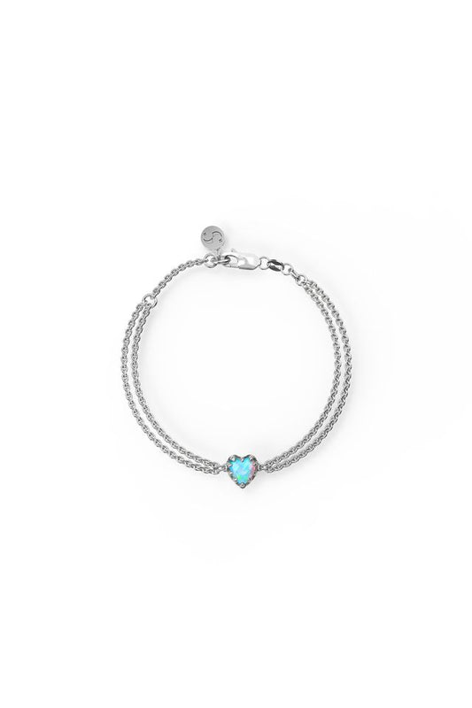 LOVE CLAW BRACELET OPAL