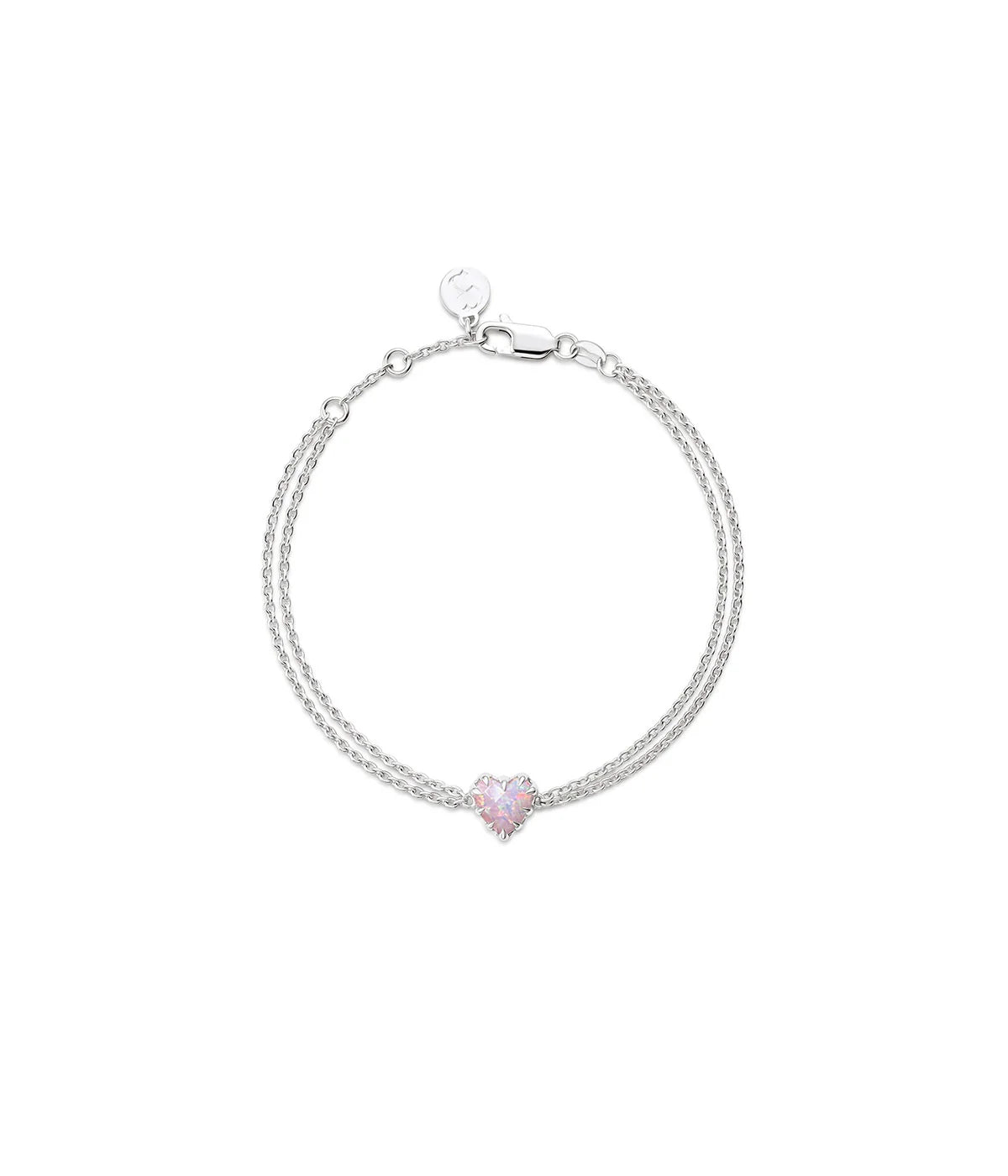 LOVE CLAW BRACELET PINK BELLO OPAL