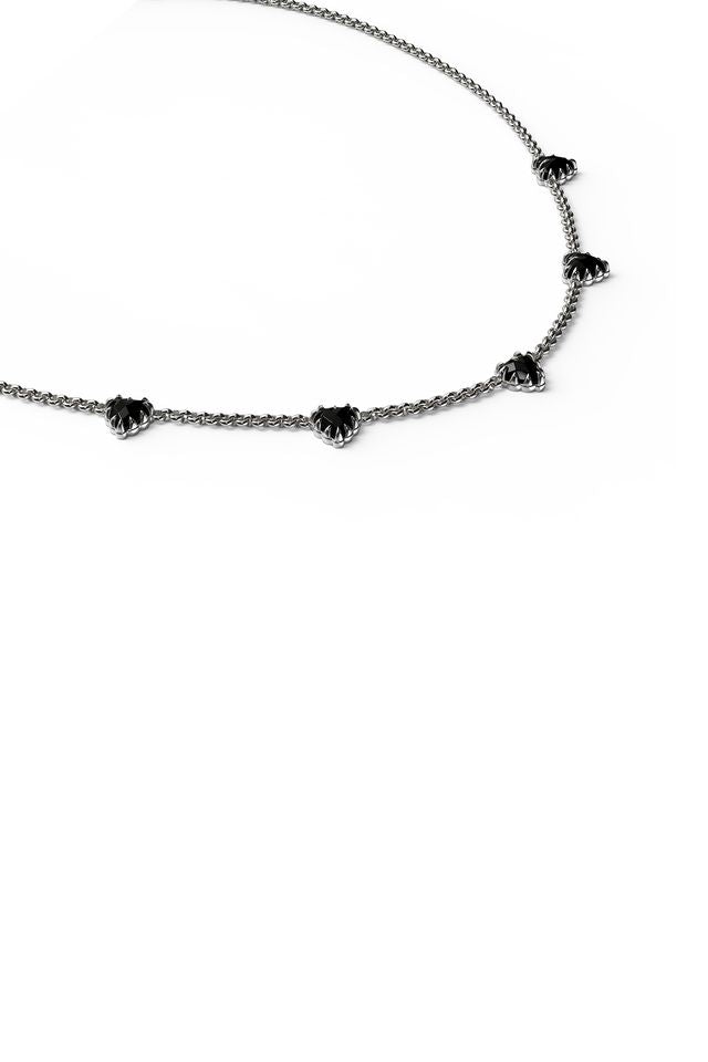 LOVE CLAW INFINITY CHAIN NECKLACE