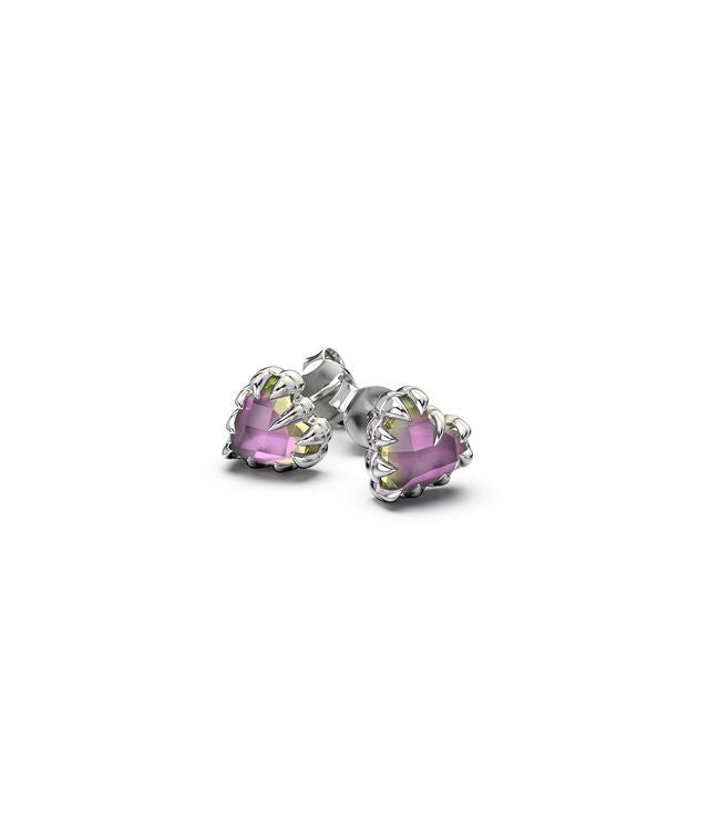 LOVE CLAW EARRINGS MYSTIC QUARTZ
