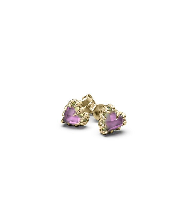 LOVE CLAW EARRINGS MYSTIC QUARTZ