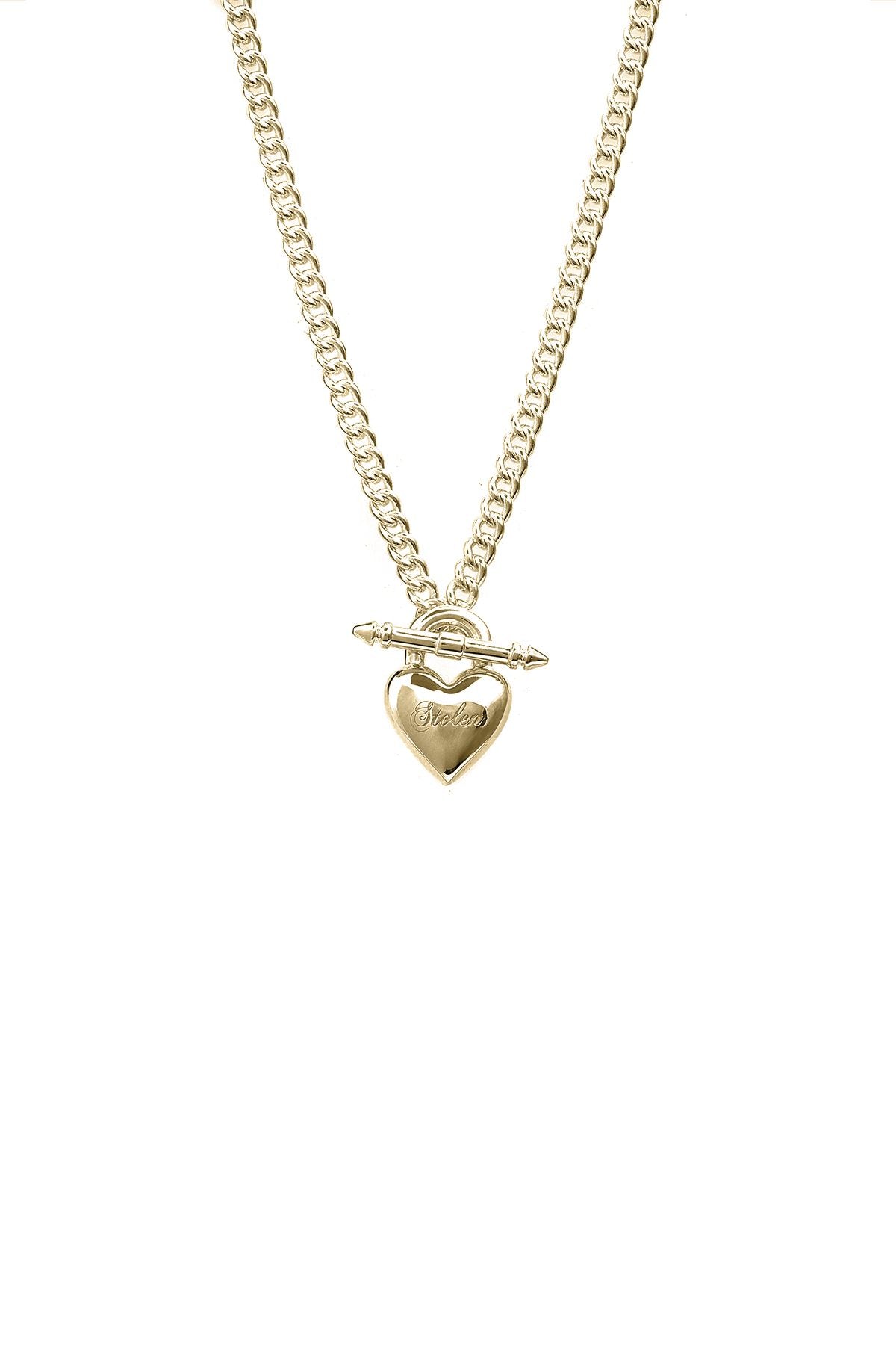 LOVE LOCKET FOB NECKLACE