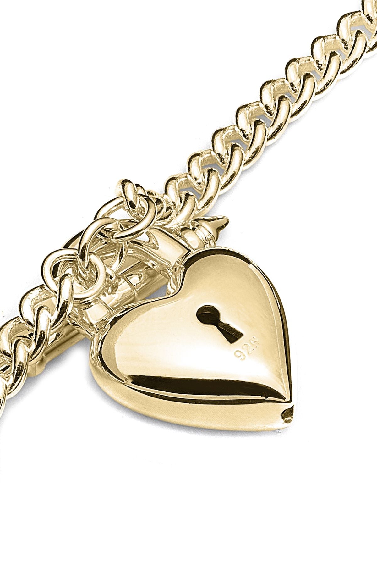 LOVE LOCKET FOB NECKLACE