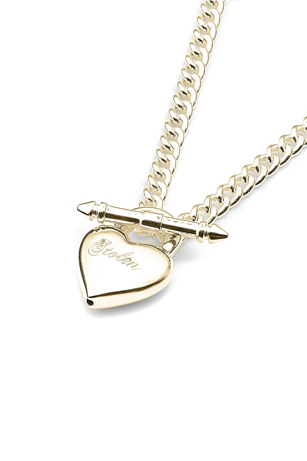 LOVE LOCKET FOB NECKLACE
