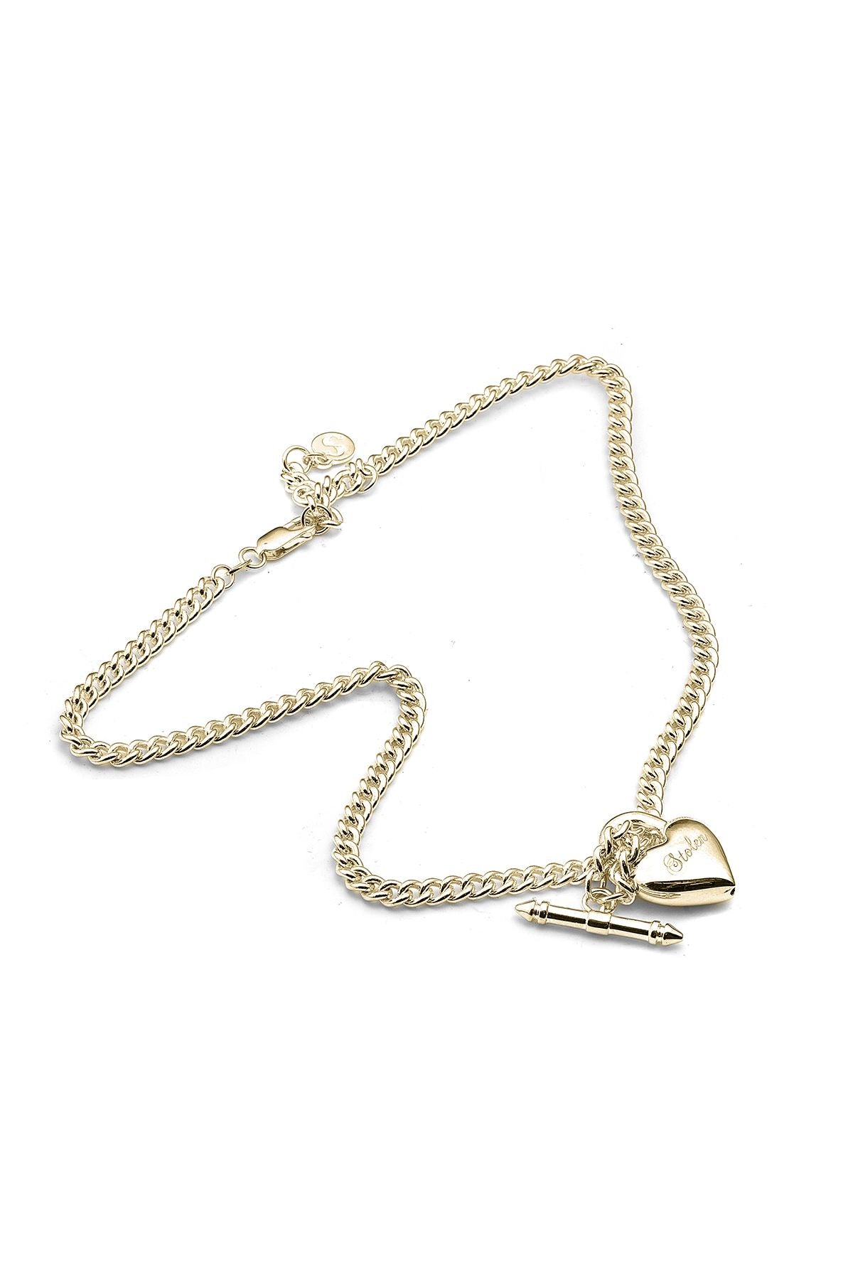 LOVE LOCKET FOB NECKLACE