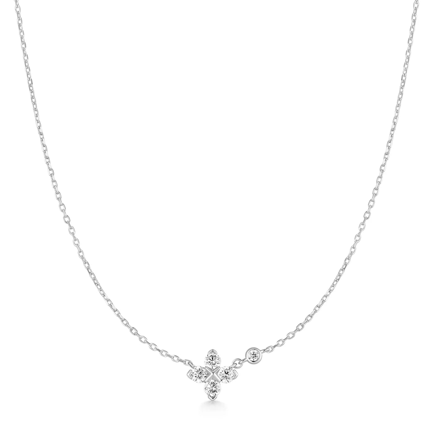 STAR LUCKY CLOVER NECKLACE