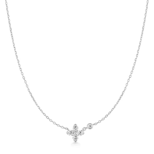 STAR LUCKY CLOVER NECKLACE