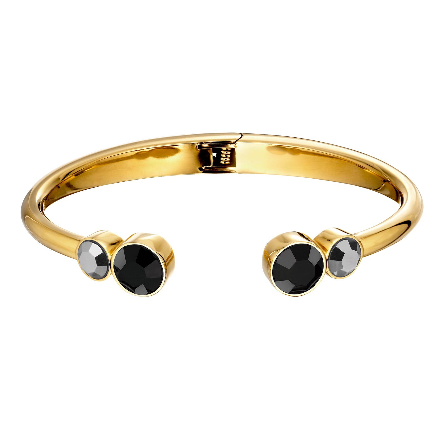 MATE SHINY GOLD BLACK GREY BRACELET