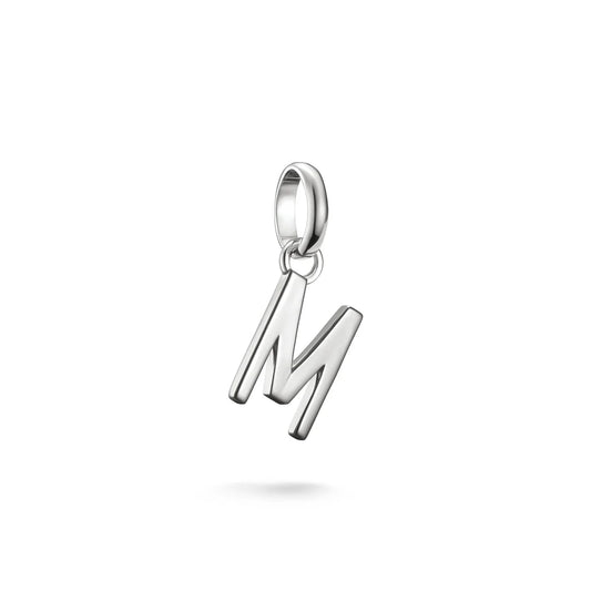 CONNECT LETTER 'M' CHARM