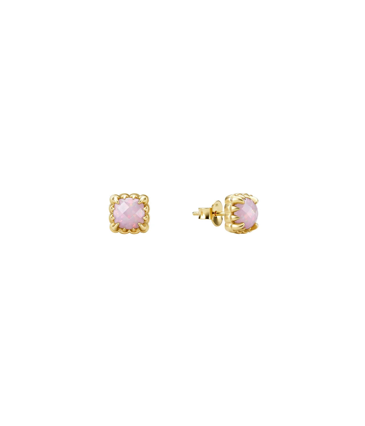 MINI CLAW STUDS PINK BELLO OPAL