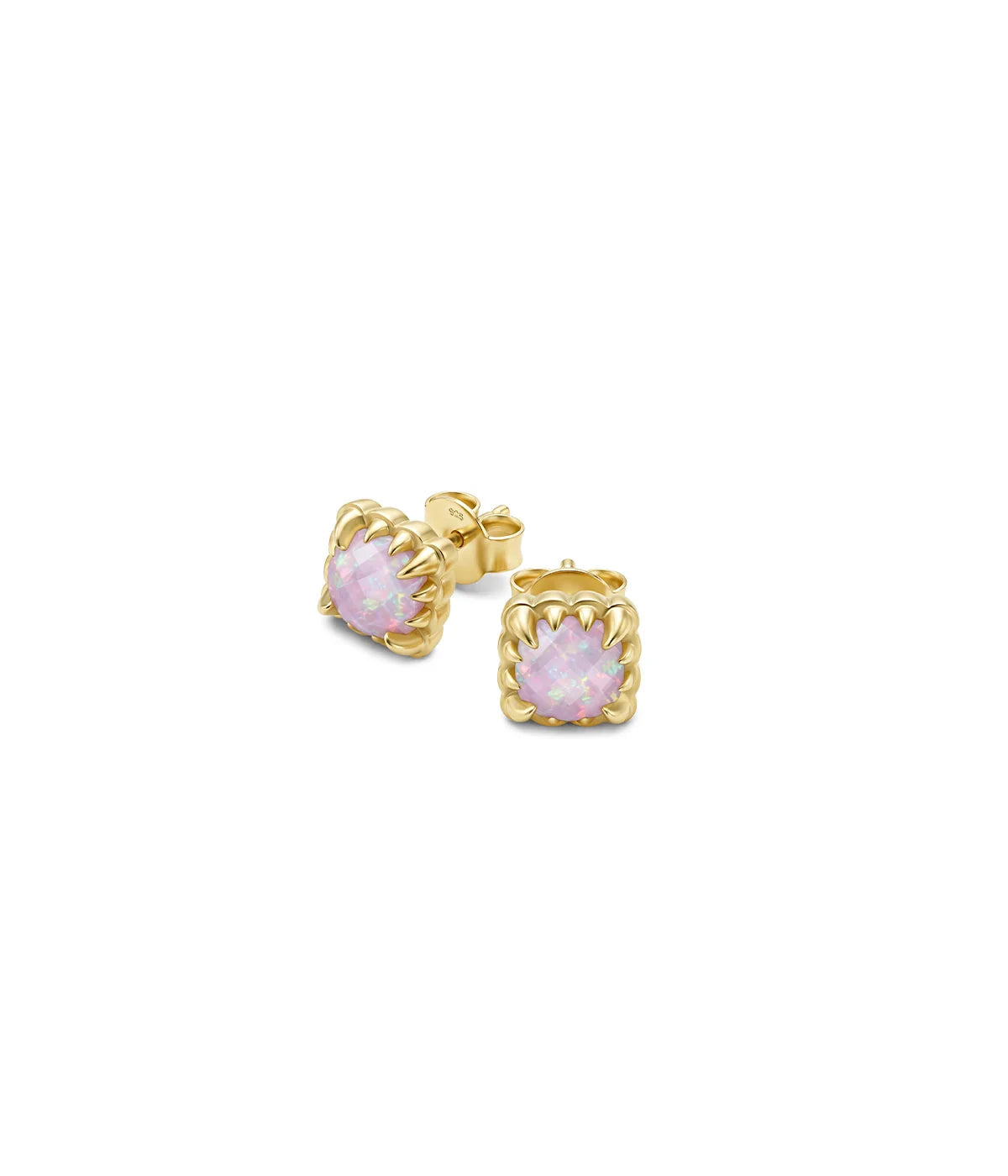 MINI CLAW STUDS PINK BELLO OPAL